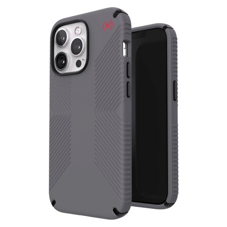 Speck Presidio2 Grip Case For Apple Iphone 13 Pro, Graphite Grey And Black 141712-9133